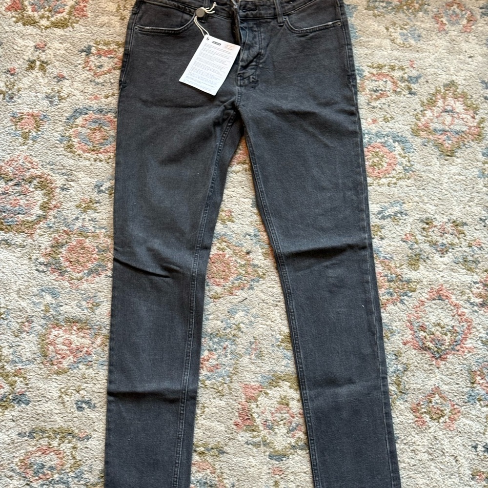 Ksubi Charcoal Skinny Jeans for Men
